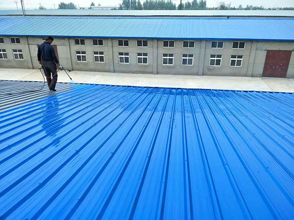 清城 彩钢瓦喷漆翻新工业厂房、仓库